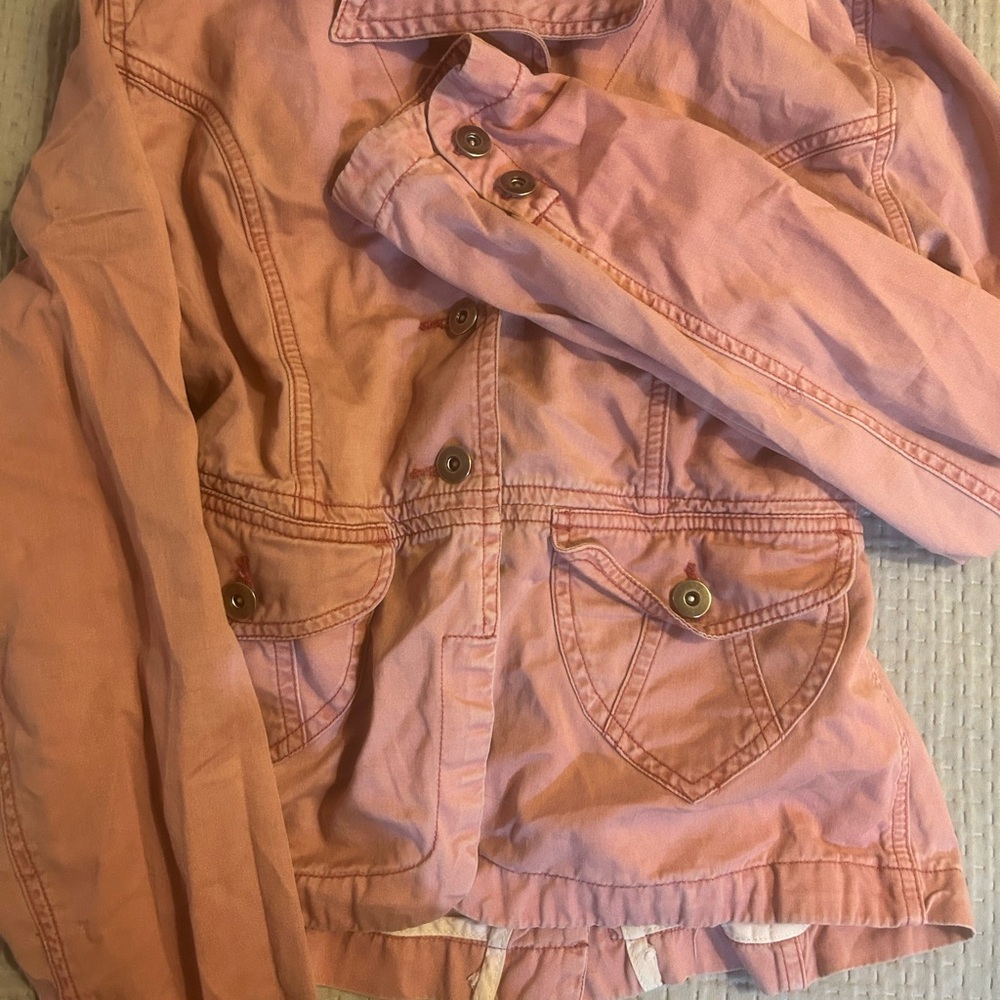 Mossimo Supply Co. Dusty Pink Jean Jacket